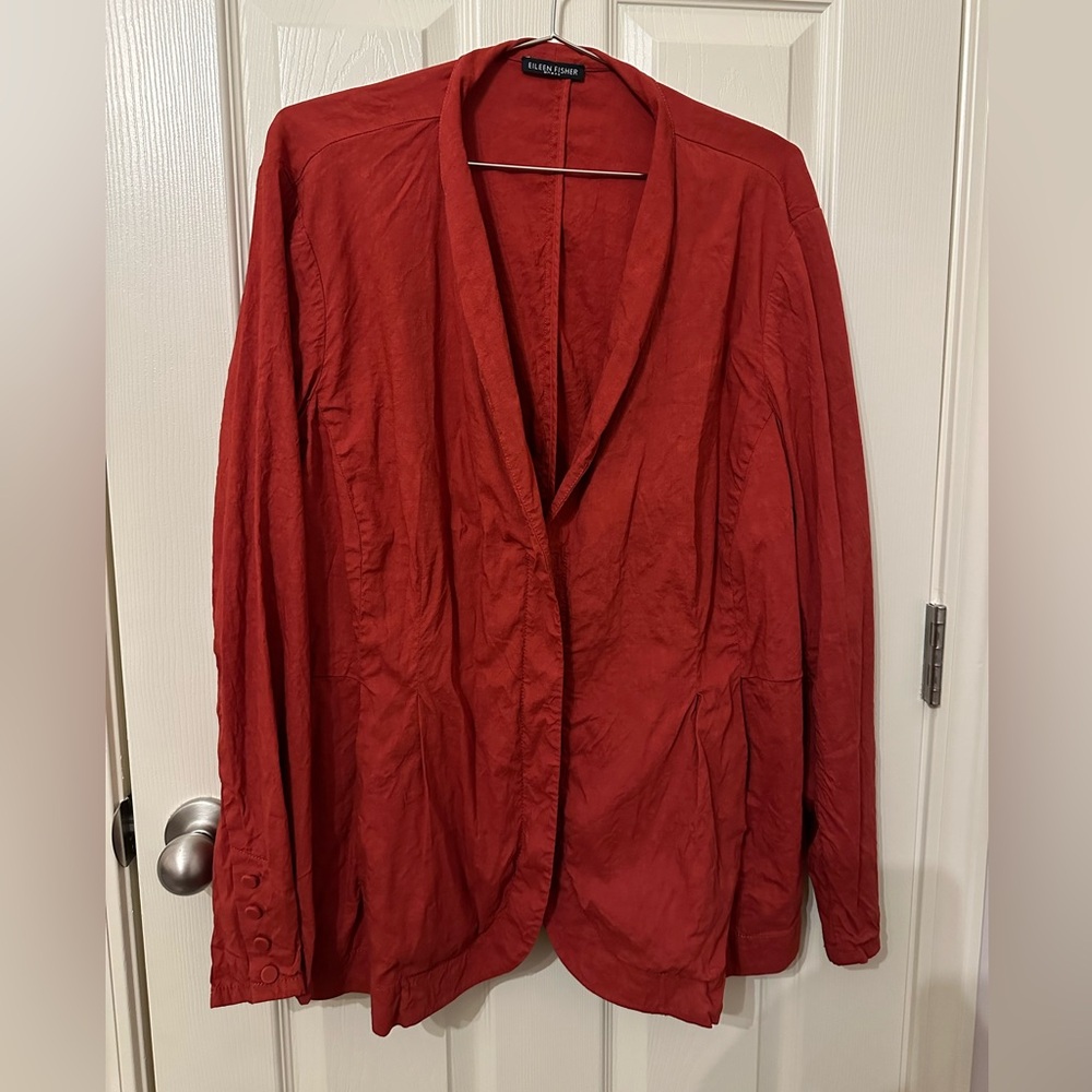 Eileen Fisher Rust Women's Top